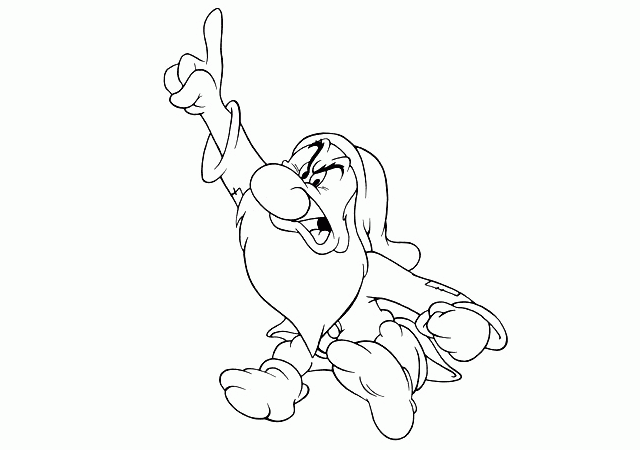 Dibujo para colorear: Snow White and the Seven Dwarfs (Películas de animación) #133892 - Dibujos para Colorear e Imprimir Gratis