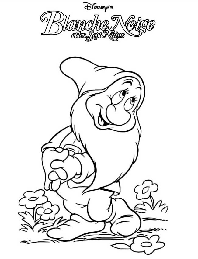 Dibujo para colorear: Snow White and the Seven Dwarfs (Películas de animación) #133899 - Dibujos para Colorear e Imprimir Gratis