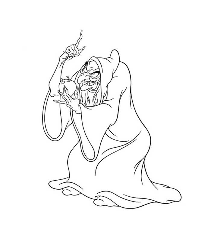 Dibujo para colorear: Snow White and the Seven Dwarfs (Películas de animación) #134008 - Dibujos para Colorear e Imprimir Gratis