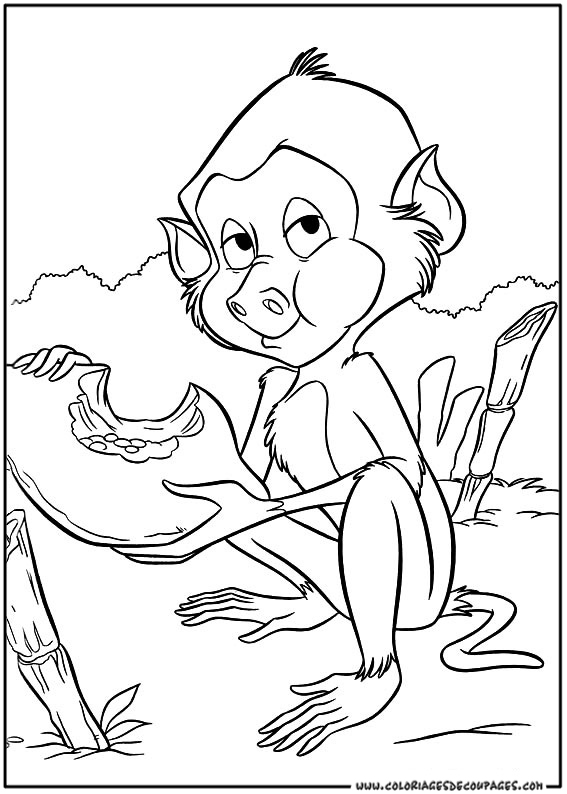 Dibujo para colorear: Tarzan (Películas de animación) #131193 - Dibujos para Colorear e Imprimir Gratis