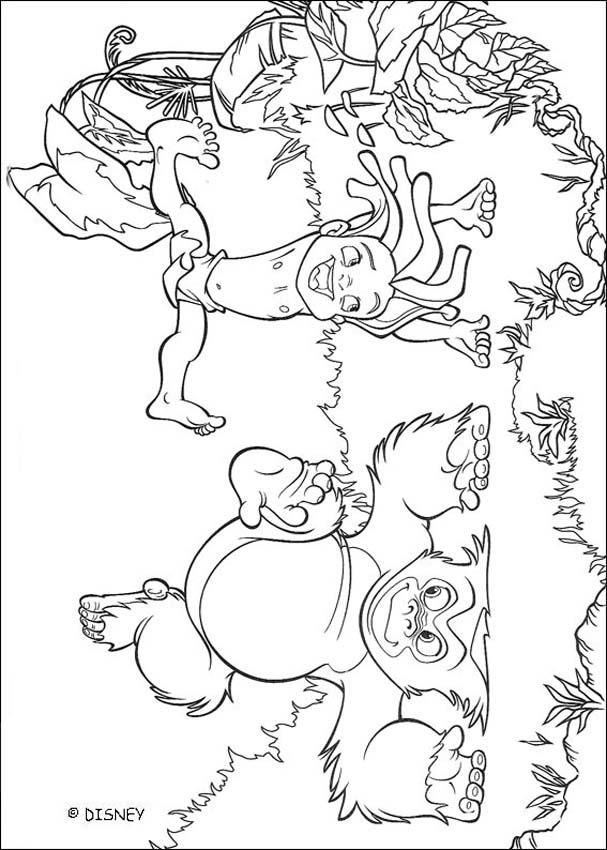 Dibujo para colorear: The Jungle Book (Películas de animación) #130170 - Dibujos para Colorear e Imprimir Gratis