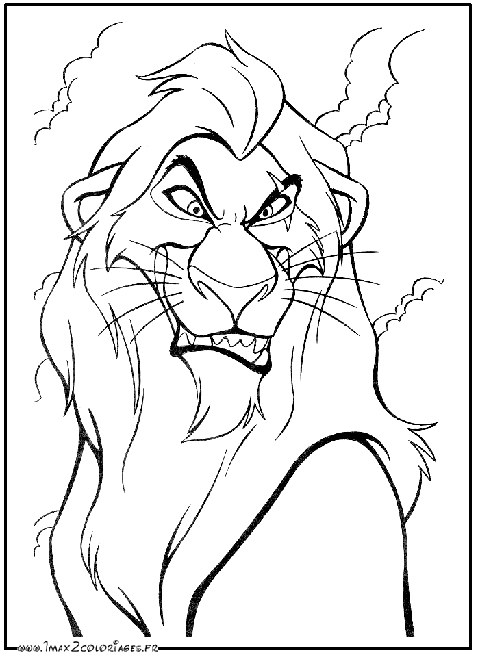 Dibujo para colorear: The Lion King (Películas de animación) #73618 - Dibujos para Colorear e Imprimir Gratis