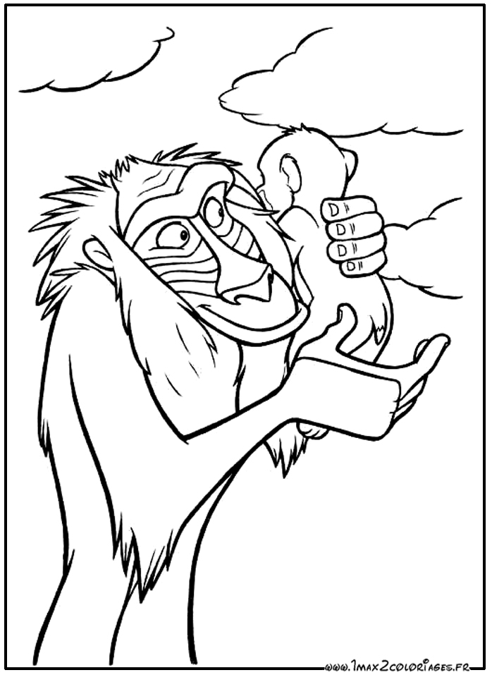Dibujo para colorear: The Lion King (Películas de animación) #73624 - Dibujos para Colorear e Imprimir Gratis
