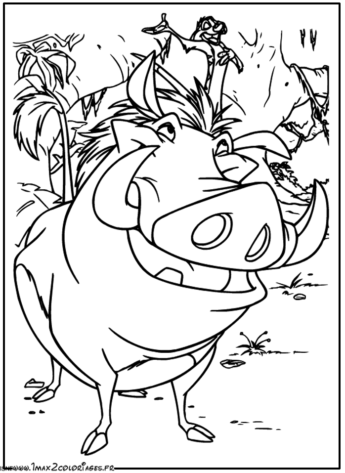 Dibujo para colorear: The Lion King (Películas de animación) #73631 - Dibujos para Colorear e Imprimir Gratis