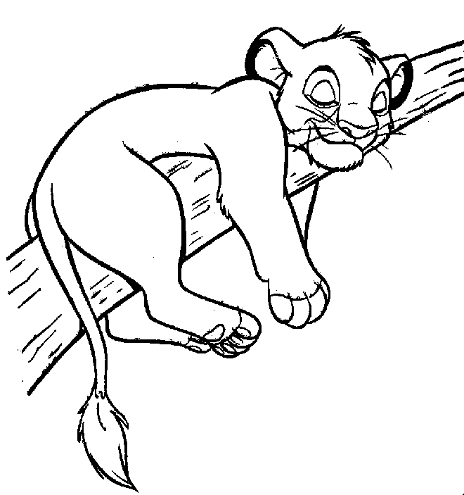 Dibujo para colorear: The Lion King (Películas de animación) #73639 - Dibujos para Colorear e Imprimir Gratis