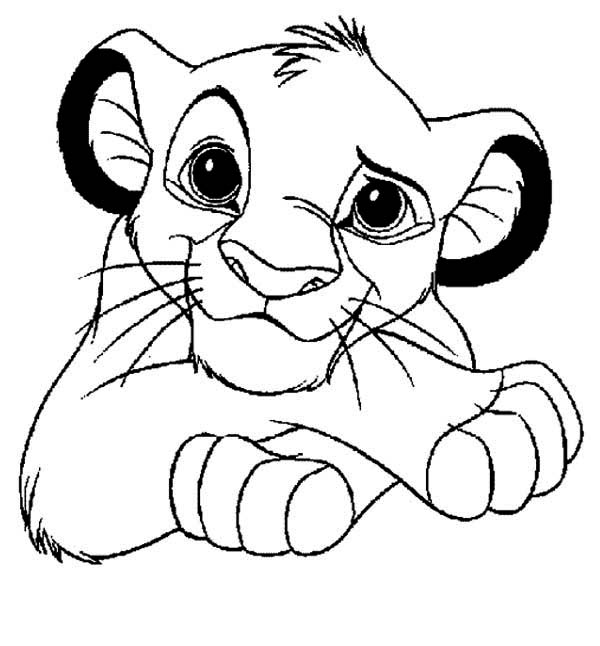 Dibujo para colorear: The Lion King (Películas de animación) #73672 - Dibujos para Colorear e Imprimir Gratis