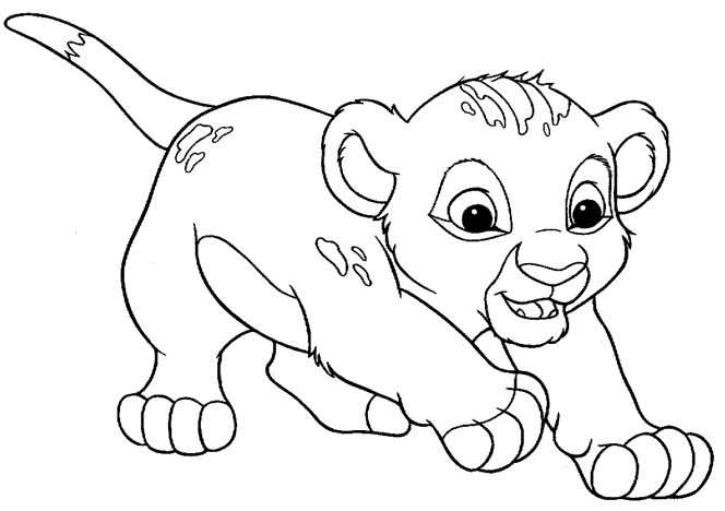 Dibujo para colorear: The Lion King (Películas de animación) #73711 - Dibujos para Colorear e Imprimir Gratis