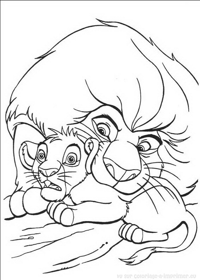 Dibujo para colorear: The Lion King (Películas de animación) #73727 - Dibujos para Colorear e Imprimir Gratis