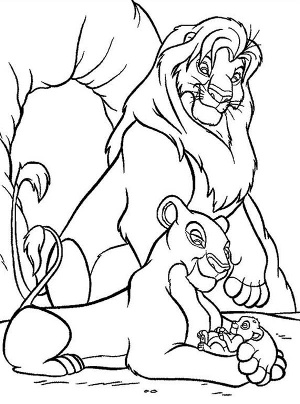 Dibujo para colorear: The Lion King (Películas de animación) #73827 - Dibujos para Colorear e Imprimir Gratis
