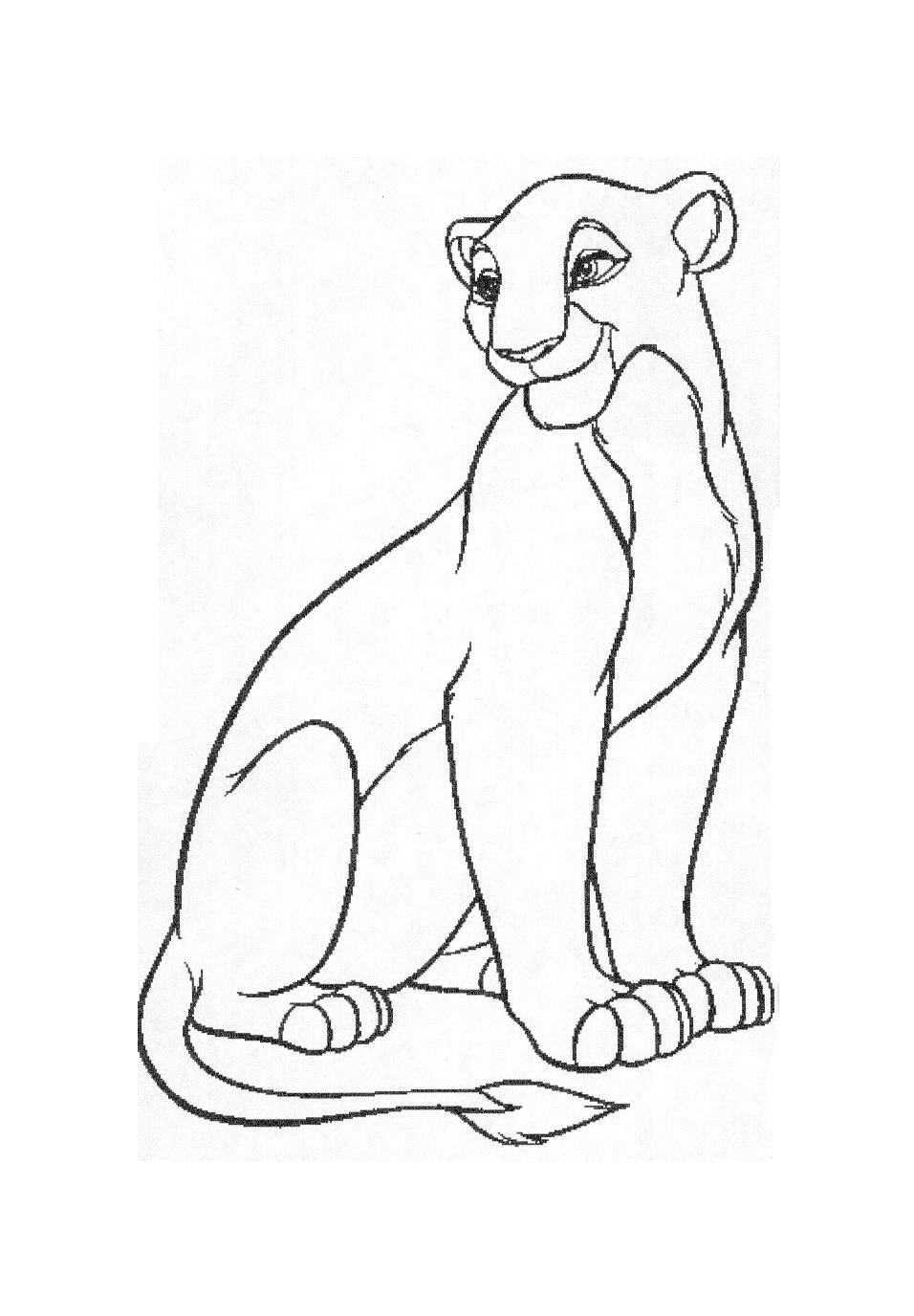 Dibujo para colorear: The Lion King (Películas de animación) #73844 - Dibujos para Colorear e Imprimir Gratis
