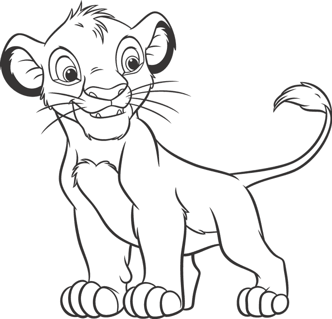 Dibujo para colorear: The Lion King (Películas de animación) #73857 - Dibujos para Colorear e Imprimir Gratis