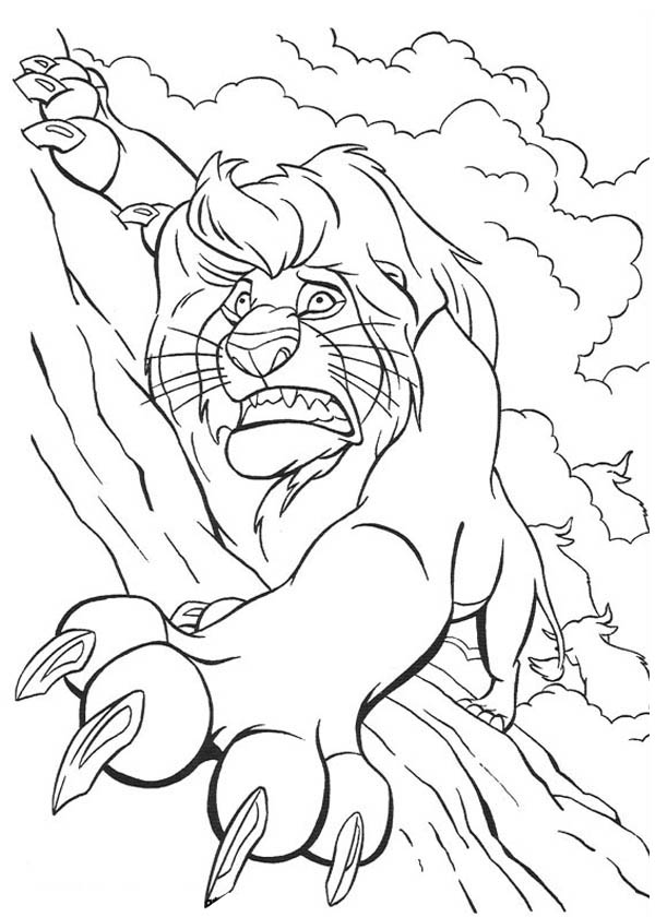 Dibujo para colorear: The Lion King (Películas de animación) #73867 - Dibujos para Colorear e Imprimir Gratis