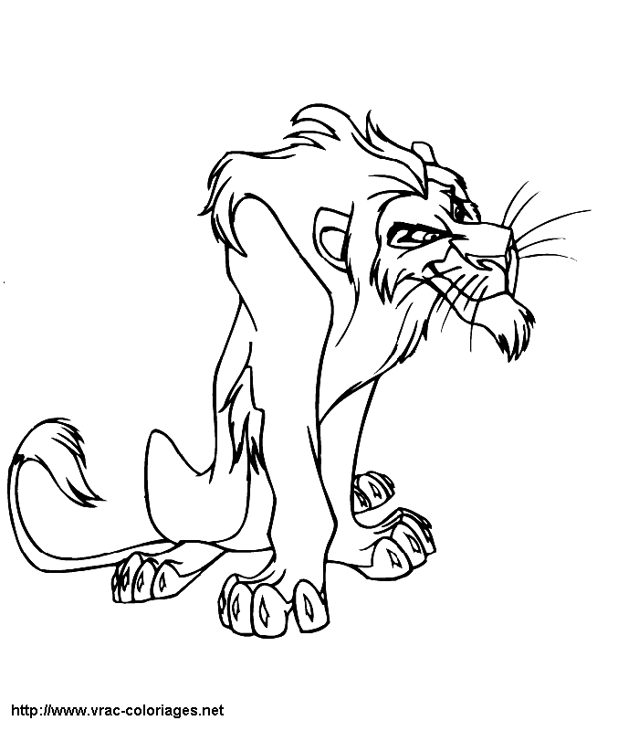 Dibujo para colorear: The Lion King (Películas de animación) #73884 - Dibujos para Colorear e Imprimir Gratis
