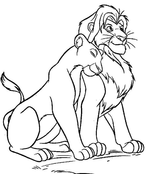 Dibujo para colorear: The Lion King (Películas de animación) #73962 - Dibujos para Colorear e Imprimir Gratis