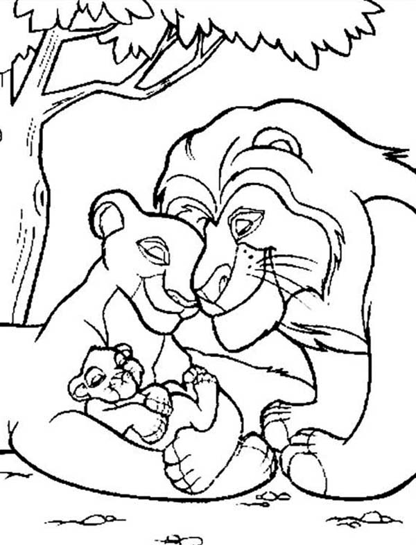 Dibujo para colorear: The Lion King (Películas de animación) #74004 - Dibujos para Colorear e Imprimir Gratis