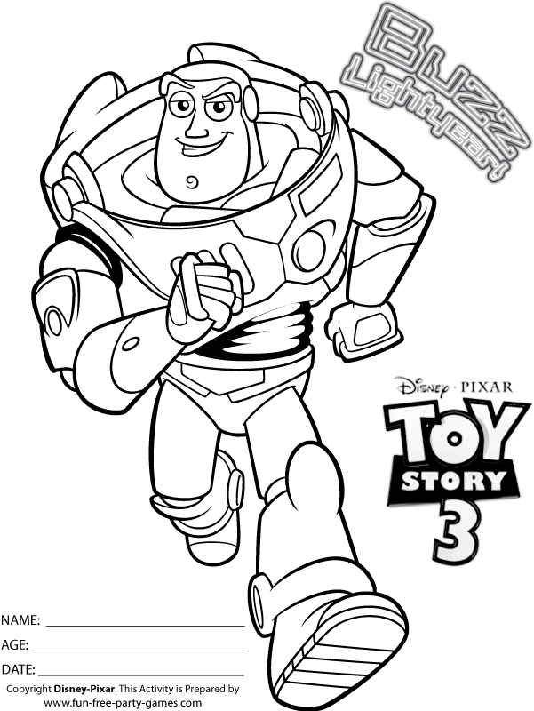 Dibujo para colorear: Toy Story (Películas de animación) #72455 - Dibujos para Colorear e Imprimir Gratis