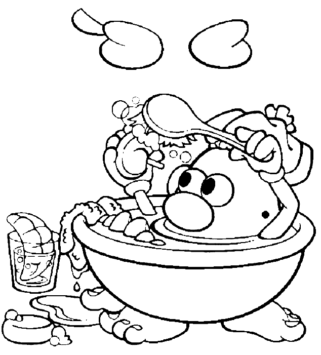 Dibujo para colorear: Toy Story: Mister Potato Head (Películas de animación) #45114 - Dibujos para Colorear e Imprimir Gratis