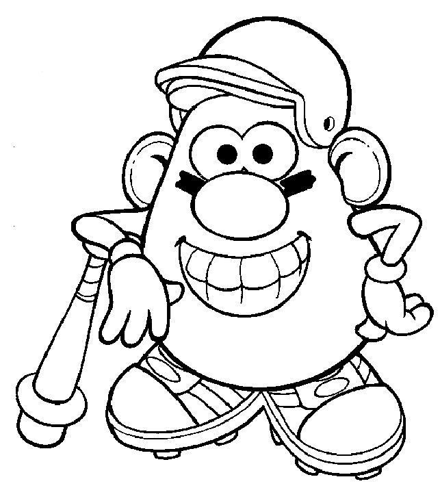 Dibujo para colorear: Toy Story: Mister Potato Head (Películas de animación) #45139 - Dibujos para Colorear e Imprimir Gratis