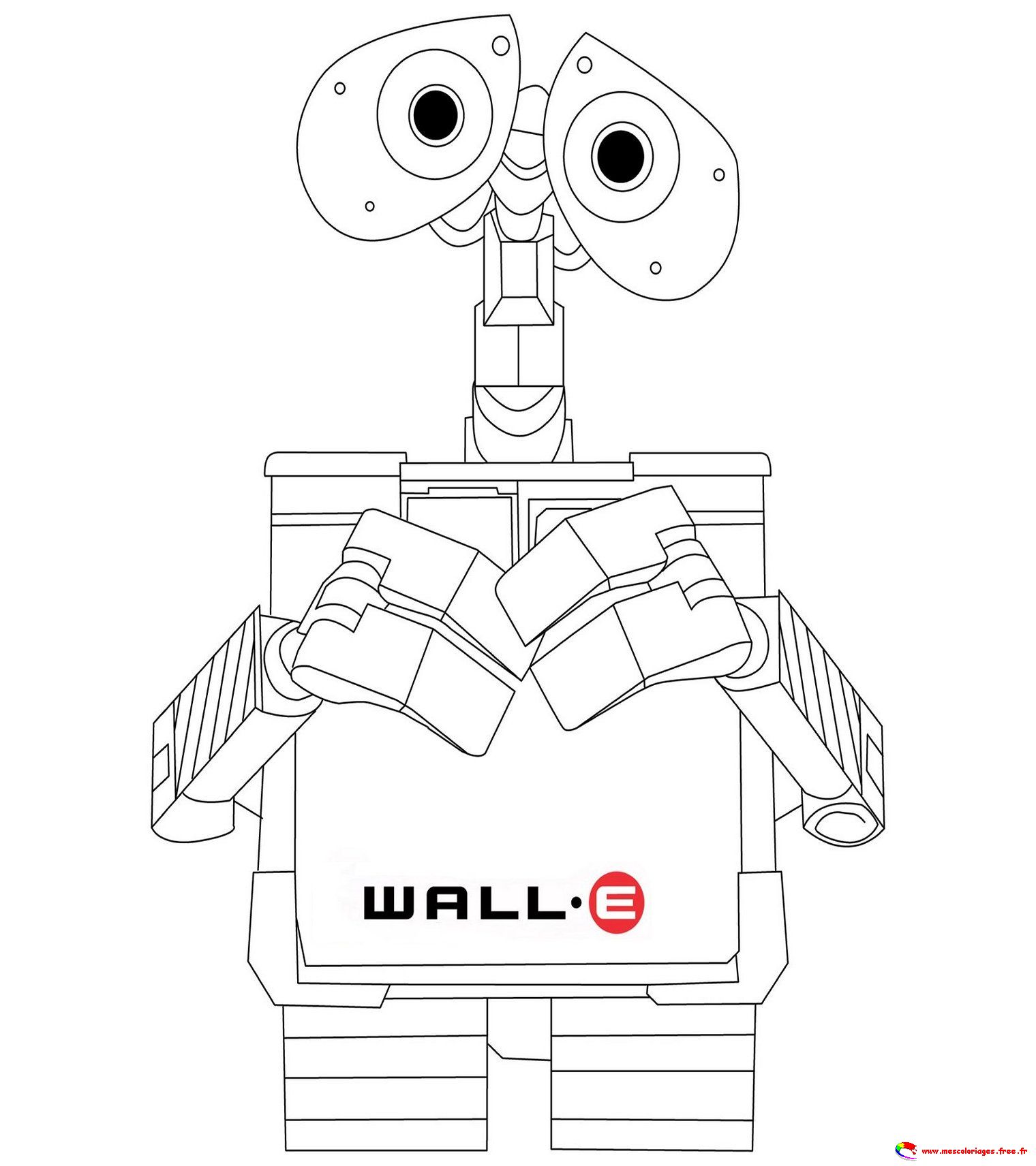 Dibujo para colorear: Wall-E (Películas de animación) #131991 - Dibujos para Colorear e Imprimir Gratis