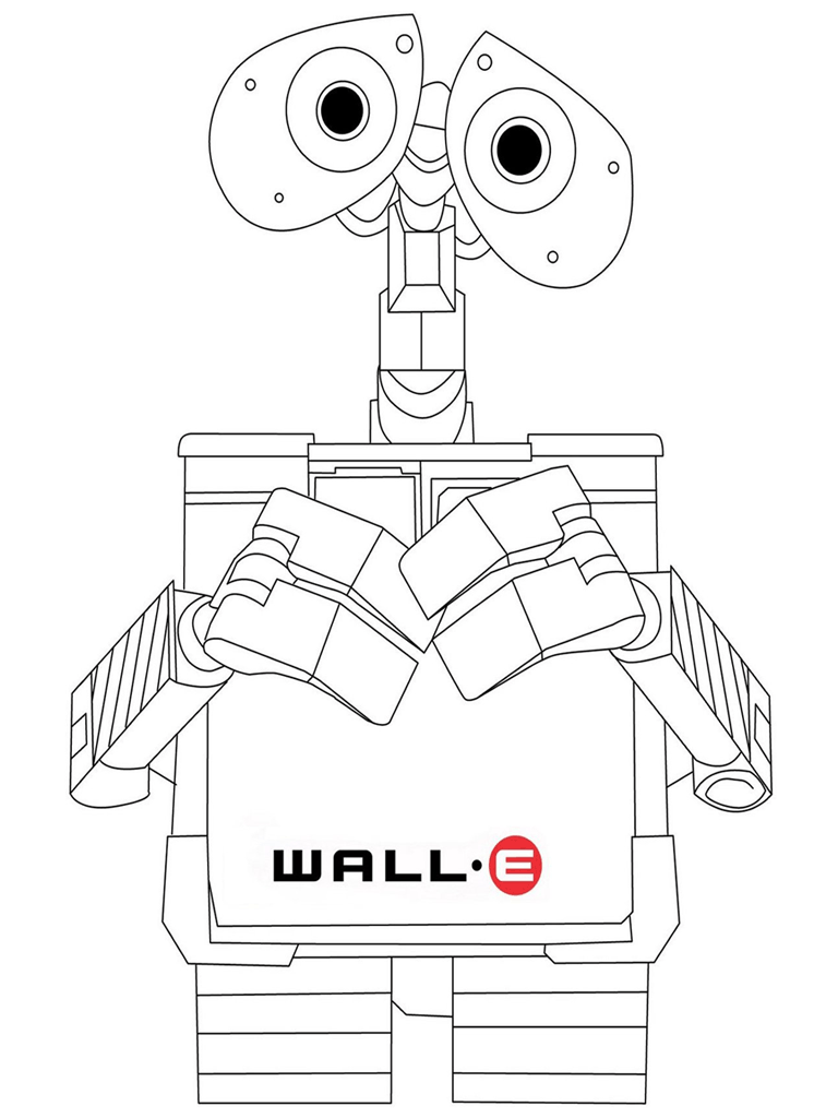 Dibujo para colorear: Wall-E (Películas de animación) #132237 - Dibujos para Colorear e Imprimir Gratis