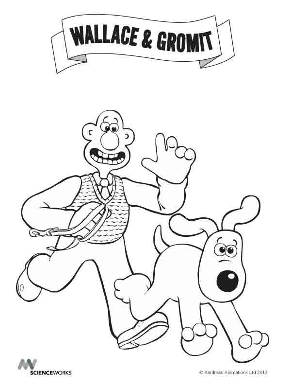 Dibujo para colorear: Wallace and Gromit (Películas de animación) #133461 - Dibujos para Colorear e Imprimir Gratis