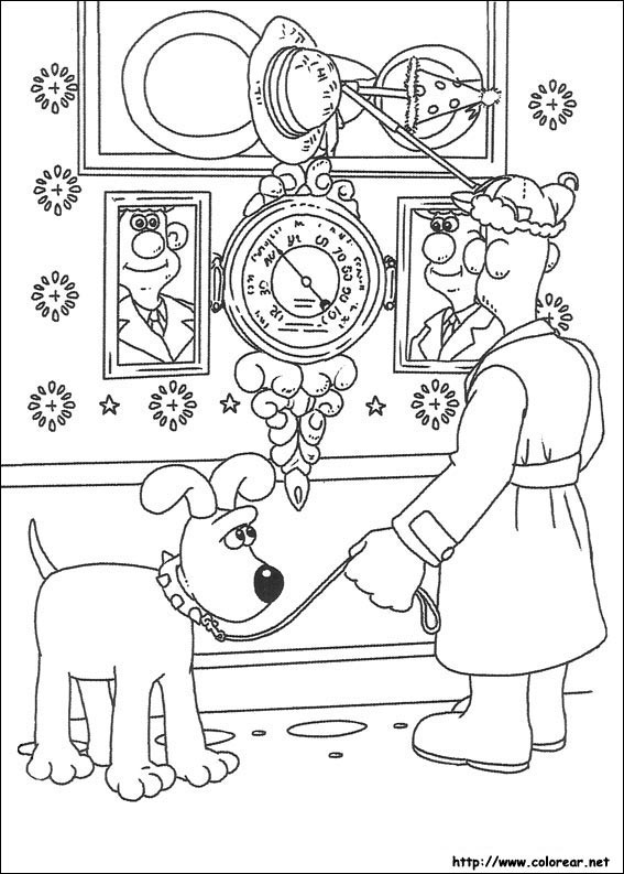 Dibujo para colorear: Wallace and Gromit (Películas de animación) #133468 - Dibujos para Colorear e Imprimir Gratis
