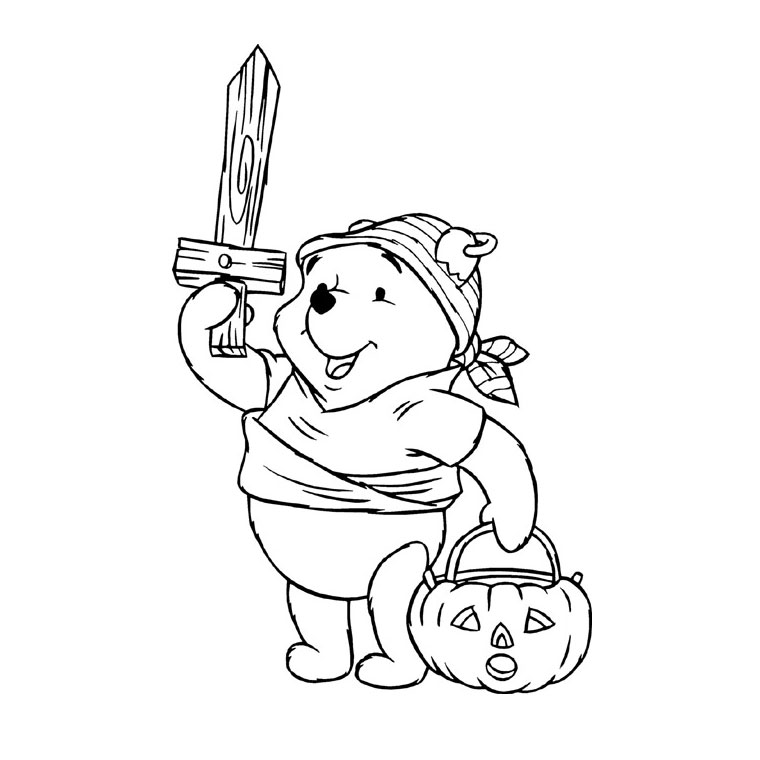 Dibujo para colorear: Winnie the Pooh (Películas de animación) #28606 - Dibujos para Colorear e Imprimir Gratis