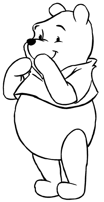 Dibujo para colorear: Winnie the Pooh (Películas de animación) #28611 - Dibujos para Colorear e Imprimir Gratis