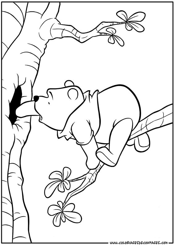 Dibujo para colorear: Winnie the Pooh (Películas de animación) #28612 - Dibujos para Colorear e Imprimir Gratis