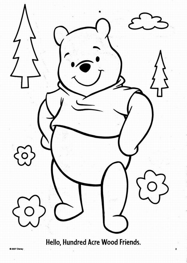 Dibujo para colorear: Winnie the Pooh (Películas de animación) #28620 - Dibujos para Colorear e Imprimir Gratis