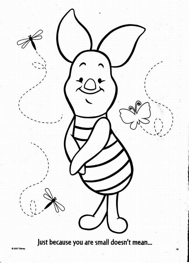 Dibujo para colorear: Winnie the Pooh (Películas de animación) #28621 - Dibujos para Colorear e Imprimir Gratis