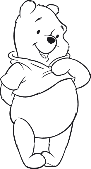 Dibujo para colorear: Winnie the Pooh (Películas de animación) #28624 - Dibujos para Colorear e Imprimir Gratis