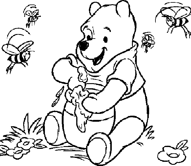 Dibujo para colorear: Winnie the Pooh (Películas de animación) #28629 - Dibujos para Colorear e Imprimir Gratis