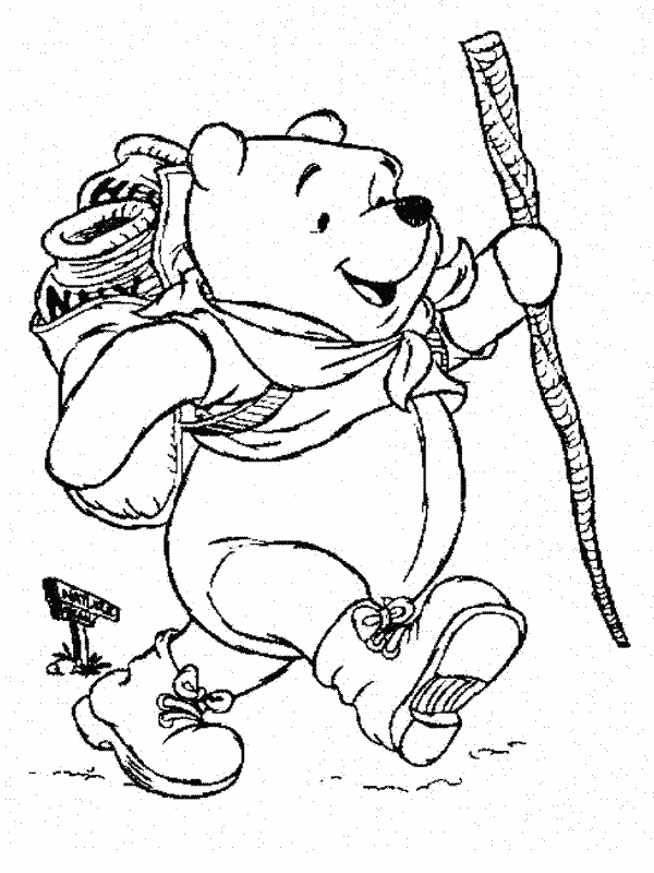 Dibujo para colorear: Winnie the Pooh (Películas de animación) #28640 - Dibujos para Colorear e Imprimir Gratis