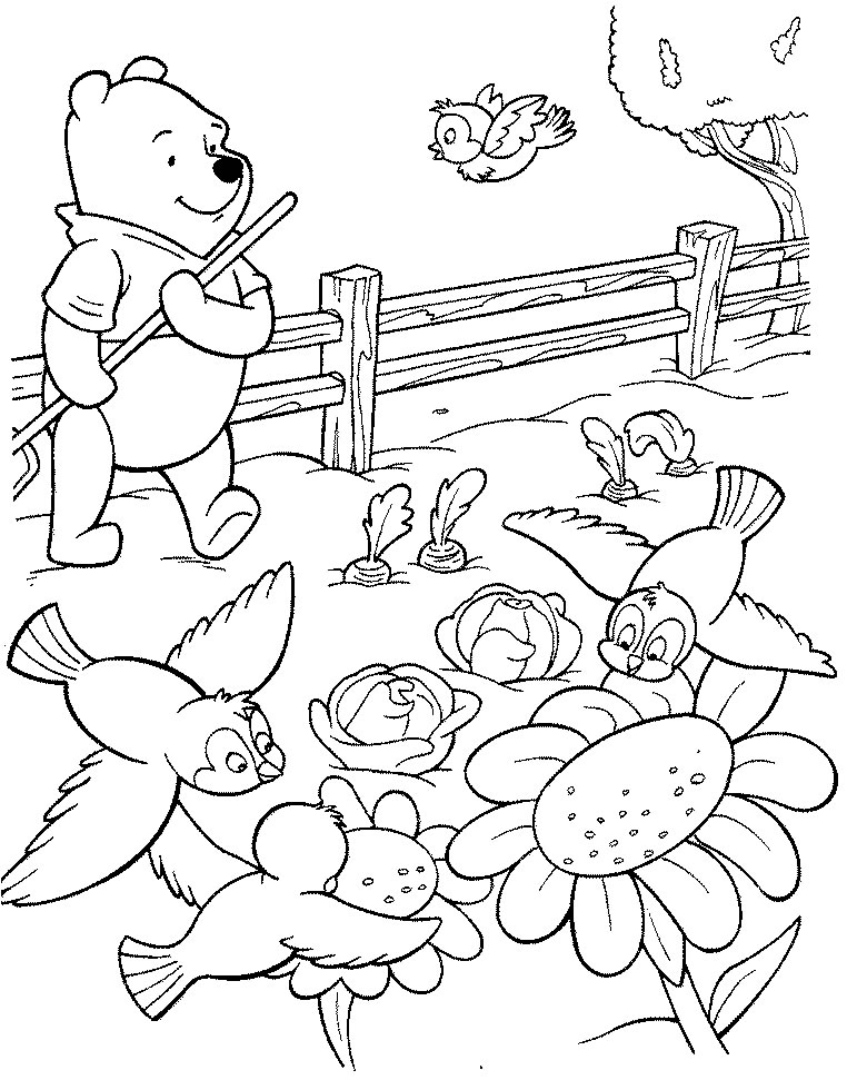 Dibujo para colorear: Winnie the Pooh (Películas de animación) #28643 - Dibujos para Colorear e Imprimir Gratis