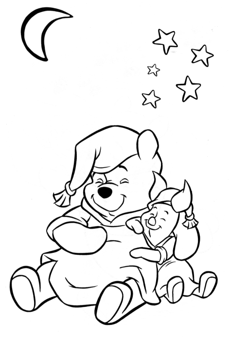 Dibujo para colorear: Winnie the Pooh (Películas de animación) #28650 - Dibujos para Colorear e Imprimir Gratis