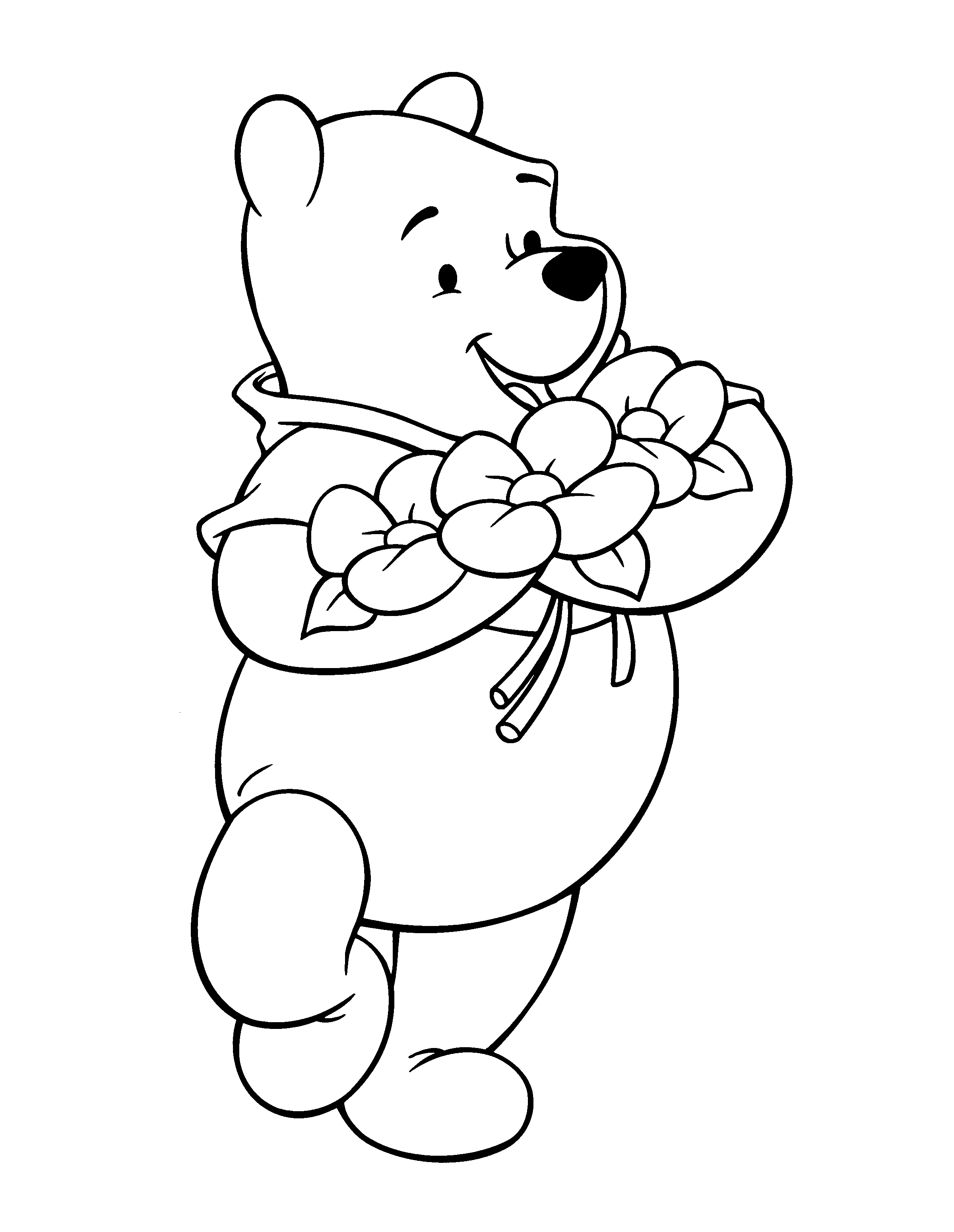 Dibujo para colorear: Winnie the Pooh (Películas de animación) #28663 - Dibujos para Colorear e Imprimir Gratis