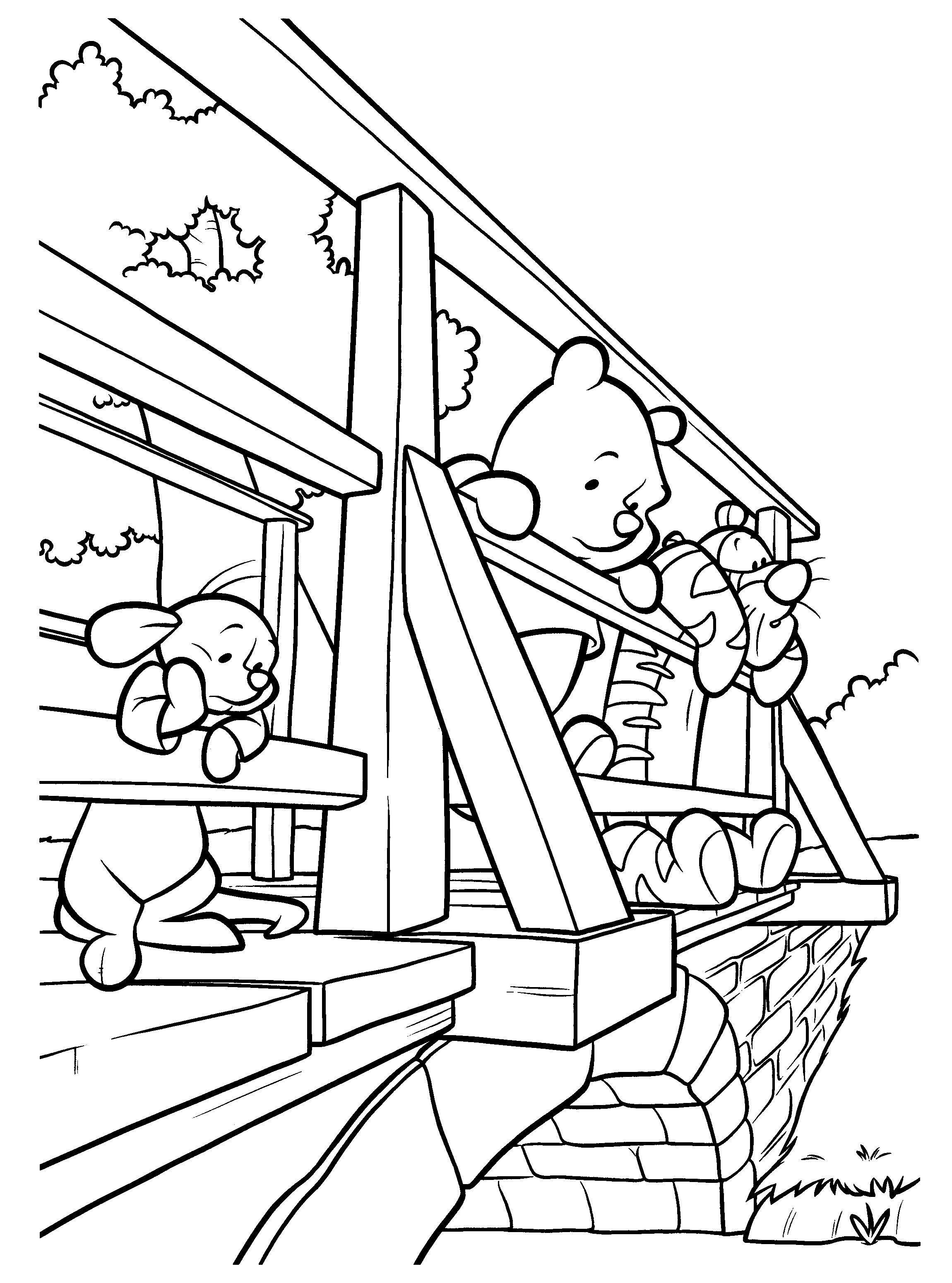 Dibujo para colorear: Winnie the Pooh (Películas de animación) #28726 - Dibujos para Colorear e Imprimir Gratis