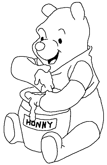 Dibujo para colorear: Winnie the Pooh (Películas de animación) #28737 - Dibujos para Colorear e Imprimir Gratis