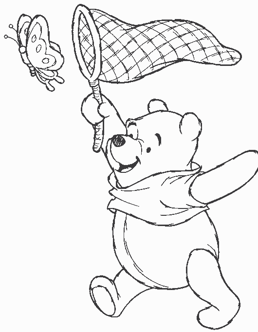 Dibujo para colorear: Winnie the Pooh (Películas de animación) #28757 - Dibujos para Colorear e Imprimir Gratis