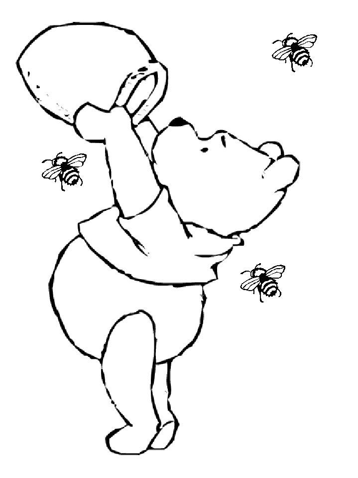 Dibujo para colorear: Winnie the Pooh (Películas de animación) #28760 - Dibujos para Colorear e Imprimir Gratis