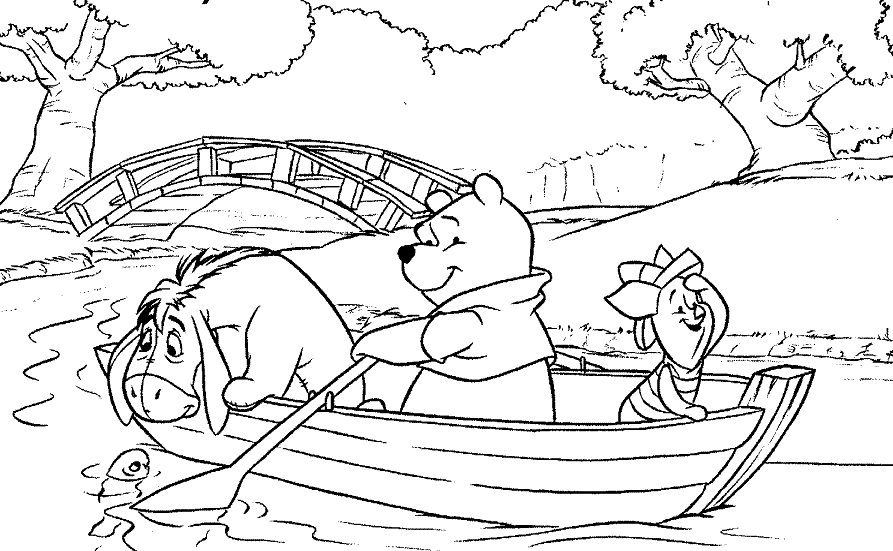 Dibujo para colorear: Winnie the Pooh (Películas de animación) #28801 - Dibujos para Colorear e Imprimir Gratis