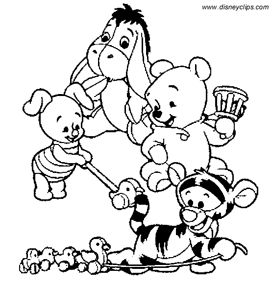 Dibujo para colorear: Winnie the Pooh (Películas de animación) #28821 - Dibujos para Colorear e Imprimir Gratis