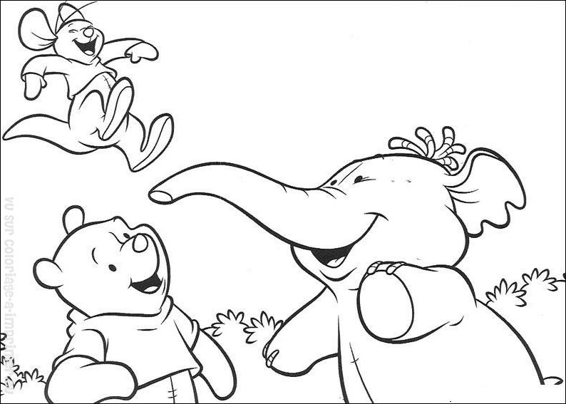 Dibujo para colorear: Winnie the Pooh (Películas de animación) #28833 - Dibujos para Colorear e Imprimir Gratis