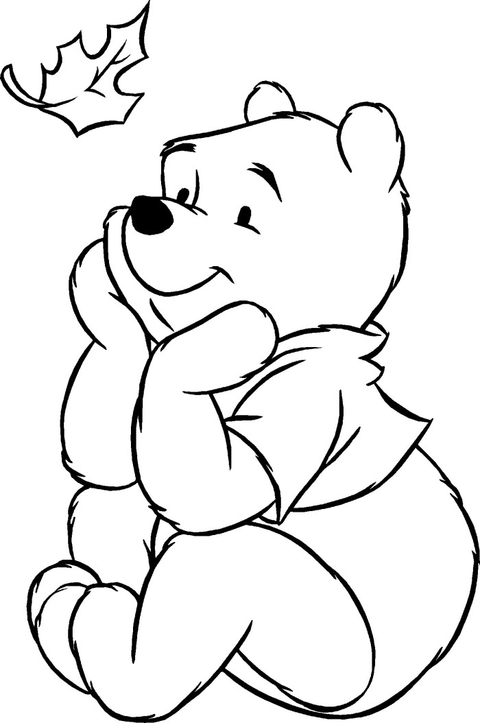 Dibujo para colorear: Winnie the Pooh (Películas de animación) #28834 - Dibujos para Colorear e Imprimir Gratis