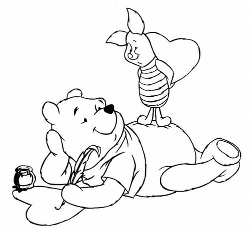 Dibujo para colorear: Winnie the Pooh (Películas de animación) #28836 - Dibujos para Colorear e Imprimir Gratis