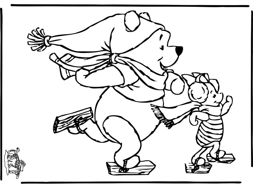 Dibujo para colorear: Winnie the Pooh (Películas de animación) #28861 - Dibujos para Colorear e Imprimir Gratis
