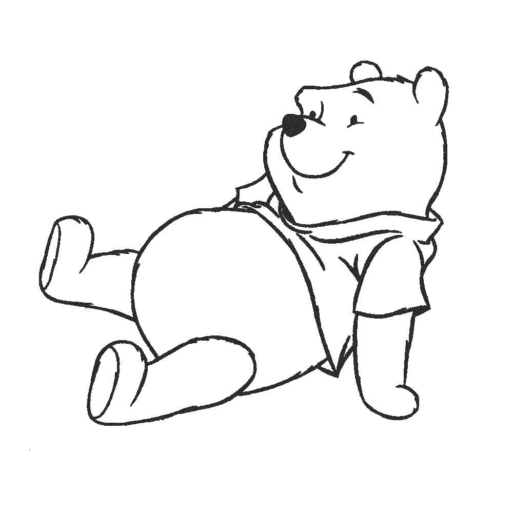 Dibujo para colorear: Winnie the Pooh (Películas de animación) #28885 - Dibujos para Colorear e Imprimir Gratis