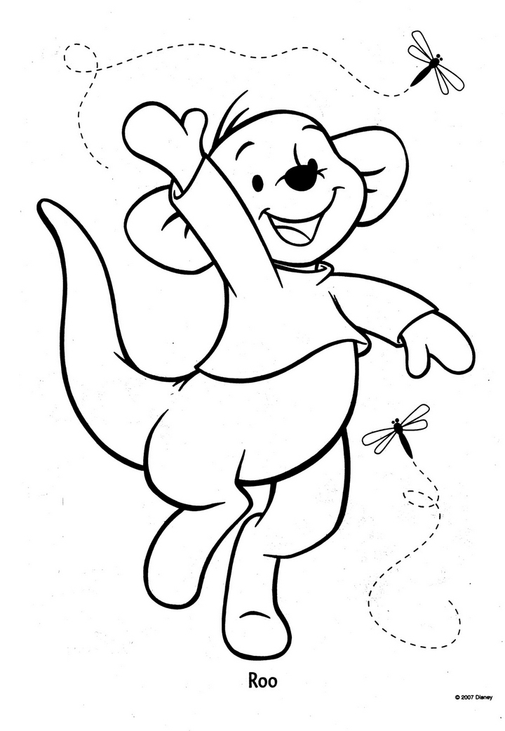 Dibujo para colorear: Winnie the Pooh (Películas de animación) #28916 - Dibujos para Colorear e Imprimir Gratis