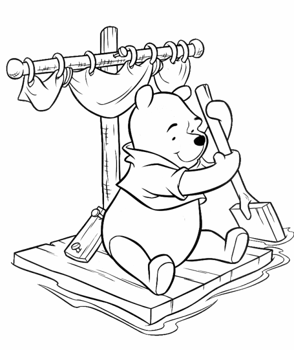 Dibujo para colorear: Winnie the Pooh (Películas de animación) #28929 - Dibujos para Colorear e Imprimir Gratis